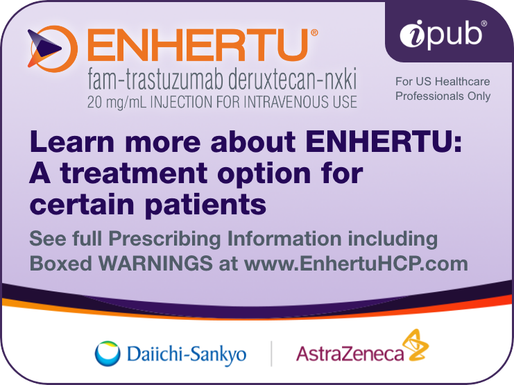 >Learn more about ENHERTU: A treatment option for adult patients with HER2+ mBC in 2L
